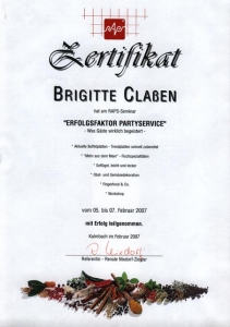 Erfolgsfaktor Partyservice