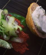 Tandoori-Chicken-Burger Tandoori-Chicken-Burger