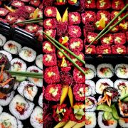 vegetarisches Sushi vegetarisches Sushi