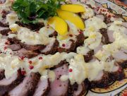 Schweinefilet auf Costa-Rica Art