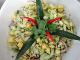 scharfer Gurken-Ananassalat scharfer Gurken-Ananassalat
