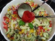 asiatischer Gemüsesalat asiatischer Gemüsesalat