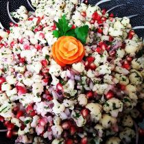 Blumenkohl-Granatapfel-Kräuter Blumenkohl-Granatapfel-Kräuter