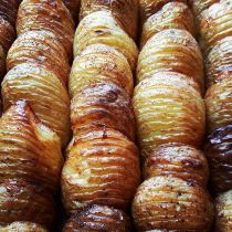 Hasselback-Kartoffeln (warm) Hasselback-Kartoffeln (warm)