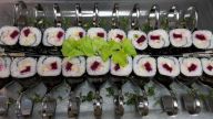 herbstliches Sushi mit Rauchforelle herbstliches Sushi mit Rauchforelle