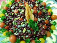 Mexikanischer Bohnensalat Mexikanischer Bohnensalat