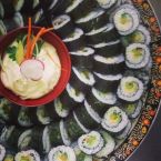 Vegetarisches Sushi Vegetarisches Sushi