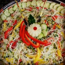 vietnamesischer Reisnudelsalat vietnamesischer Reisnudelsalat